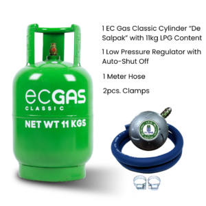 EC Gas Classic "De Salpak" 11kg. Complete Set