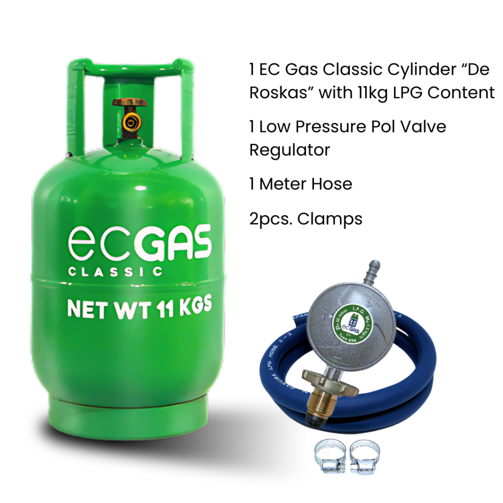 EC Gas Classic "De Roskas" 11kg - Complete Set